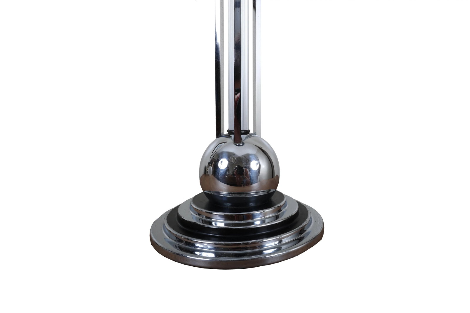 Vintage Art Deco Chrome Table Lamp - 5