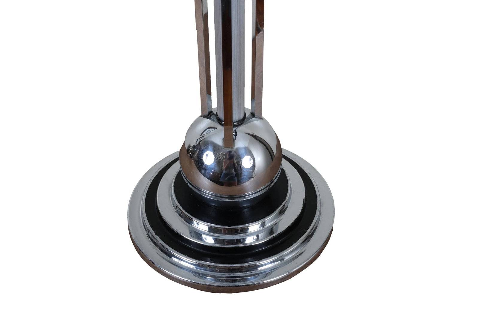Vintage Art Deco Chrome Table Lamp - 6