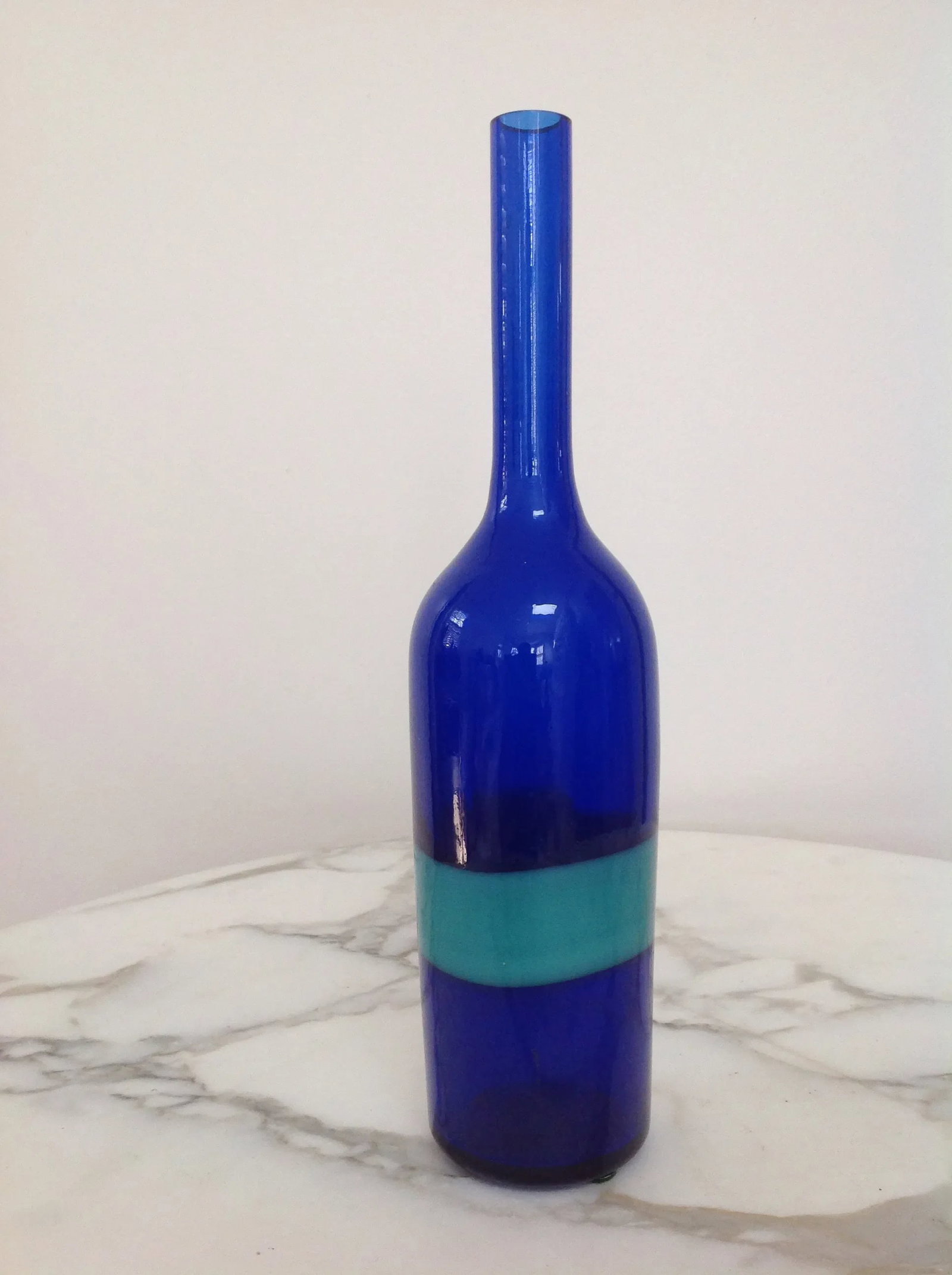 Venini Italian Modern Glass Bottle - 3