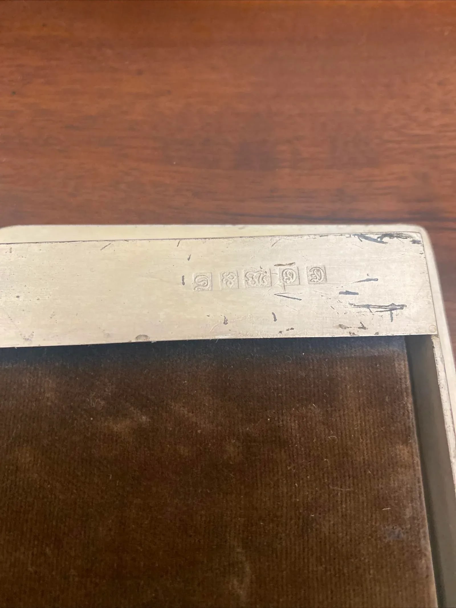 19th Century Louis XVI Silverplate Picture Frame - 3