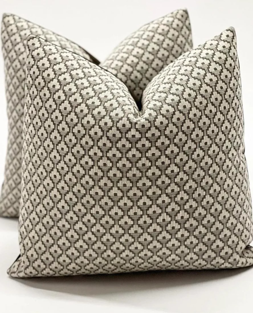 Pair of Custom Patterned Pillows - 4
