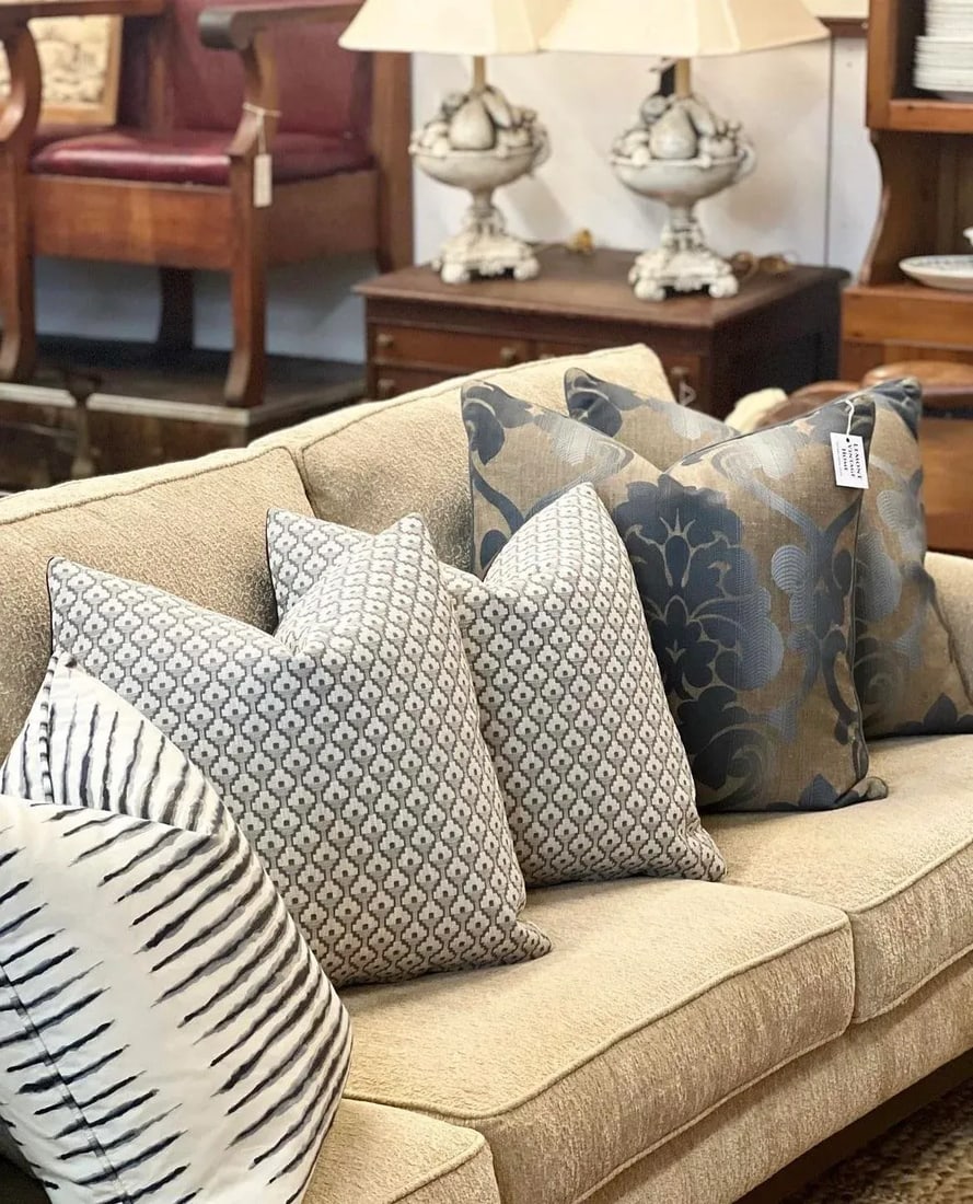Pair of Custom Patterned Pillows - 6