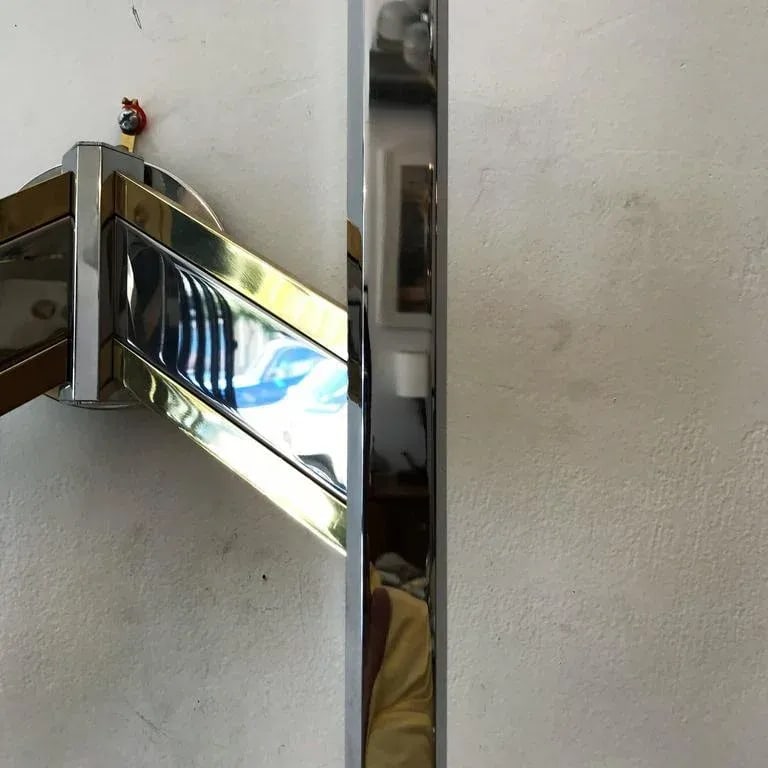 Large 1960s Space Age Sciolari Italian Wall Light - 5