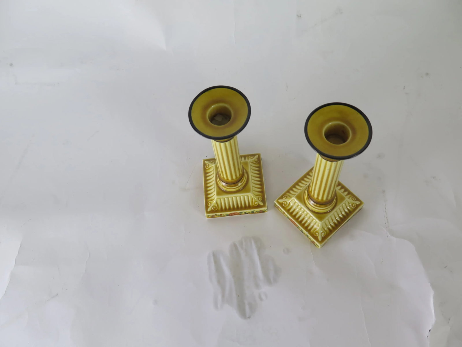 Vintage Majorca Candle Holders/A Pair - 2
