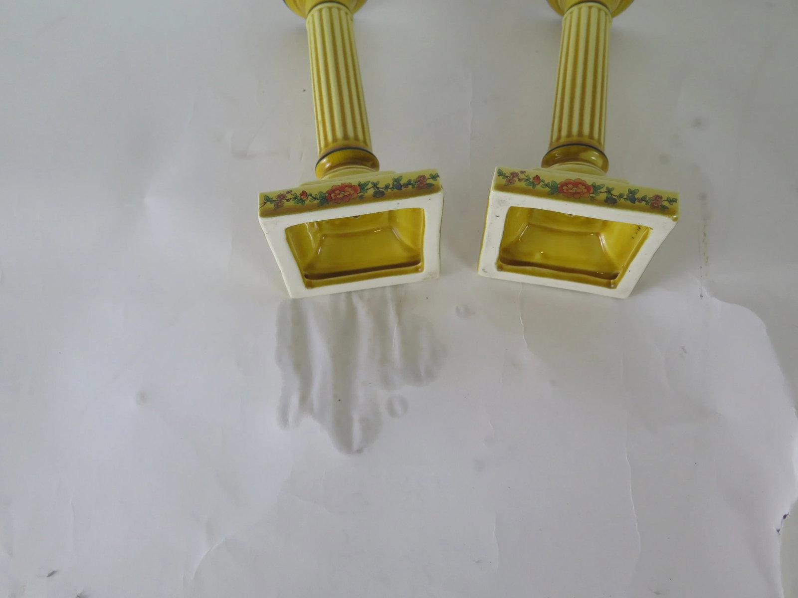 Vintage Majorca Candle Holders/A Pair - 3