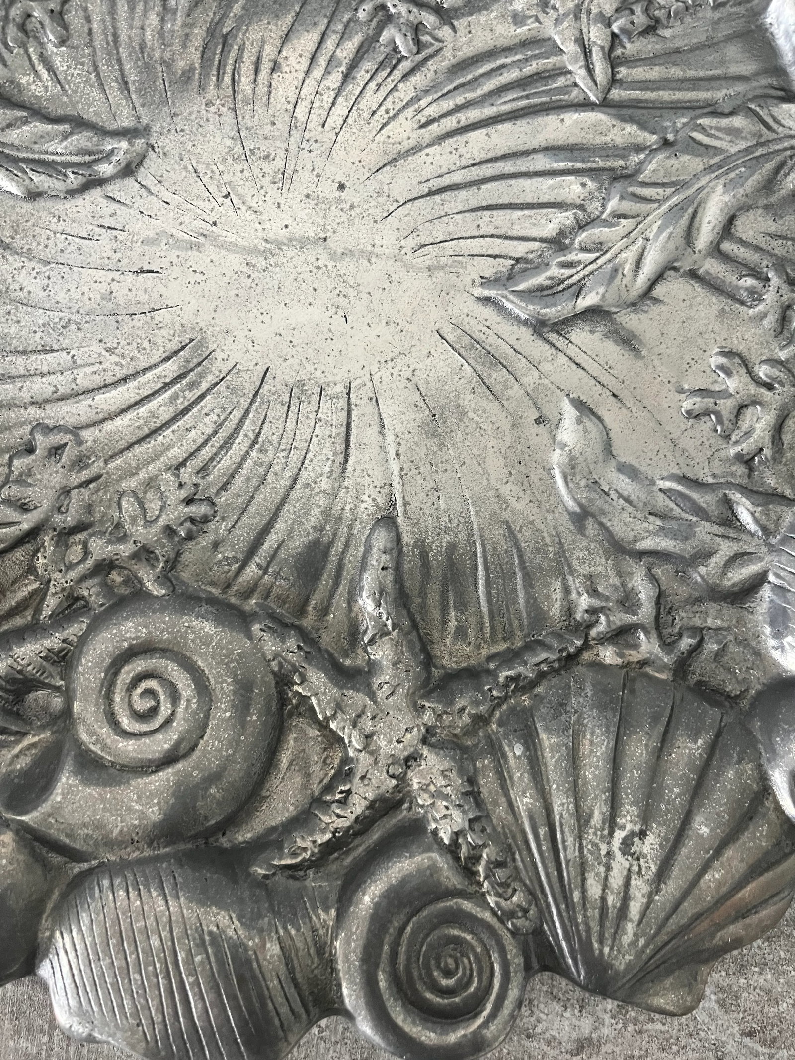 1980s Fitz and Floyd Seaside Serving Platter - 5