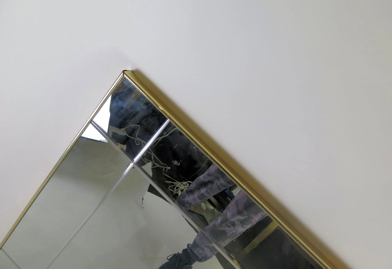 1970s Large Bassett Geometric Mirror - 3