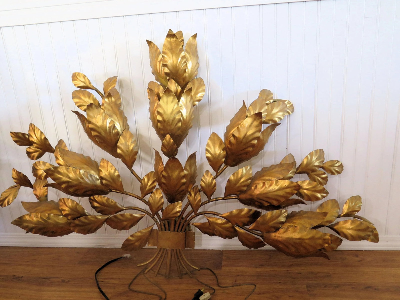 Italian Hollywood Regency Monumental Wall Light Fixture - 6
