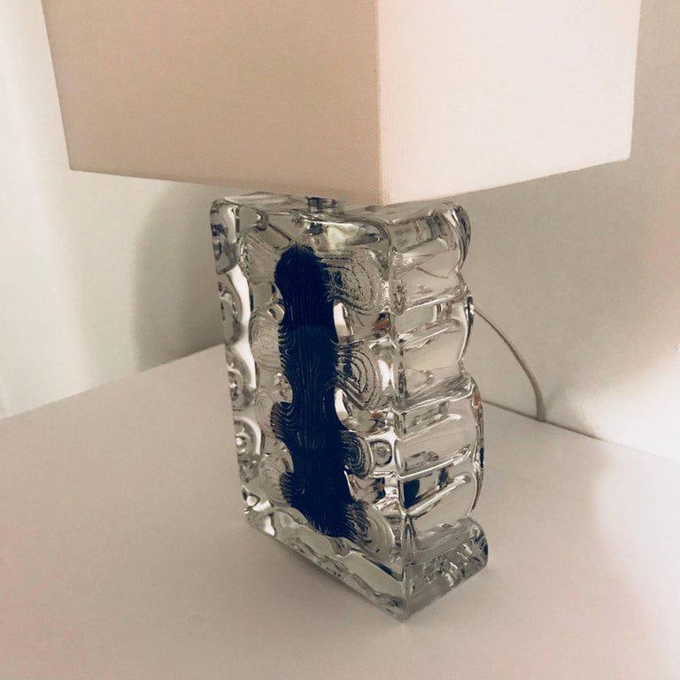 1970s Daum Crystal Table Lamp - 10