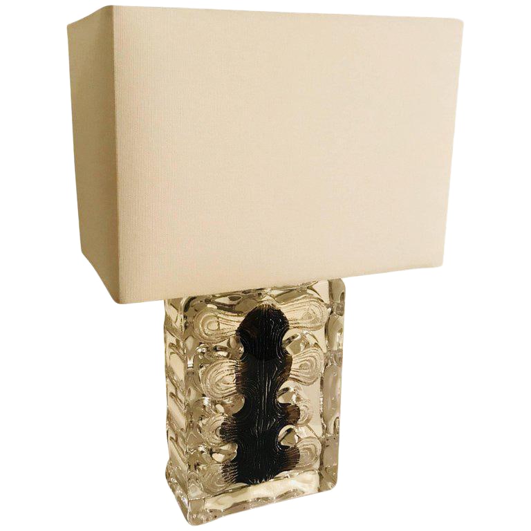 1970s Daum Crystal Table Lamp (1 of 11)