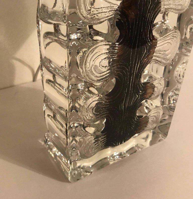 1970s Daum Crystal Table Lamp - 5