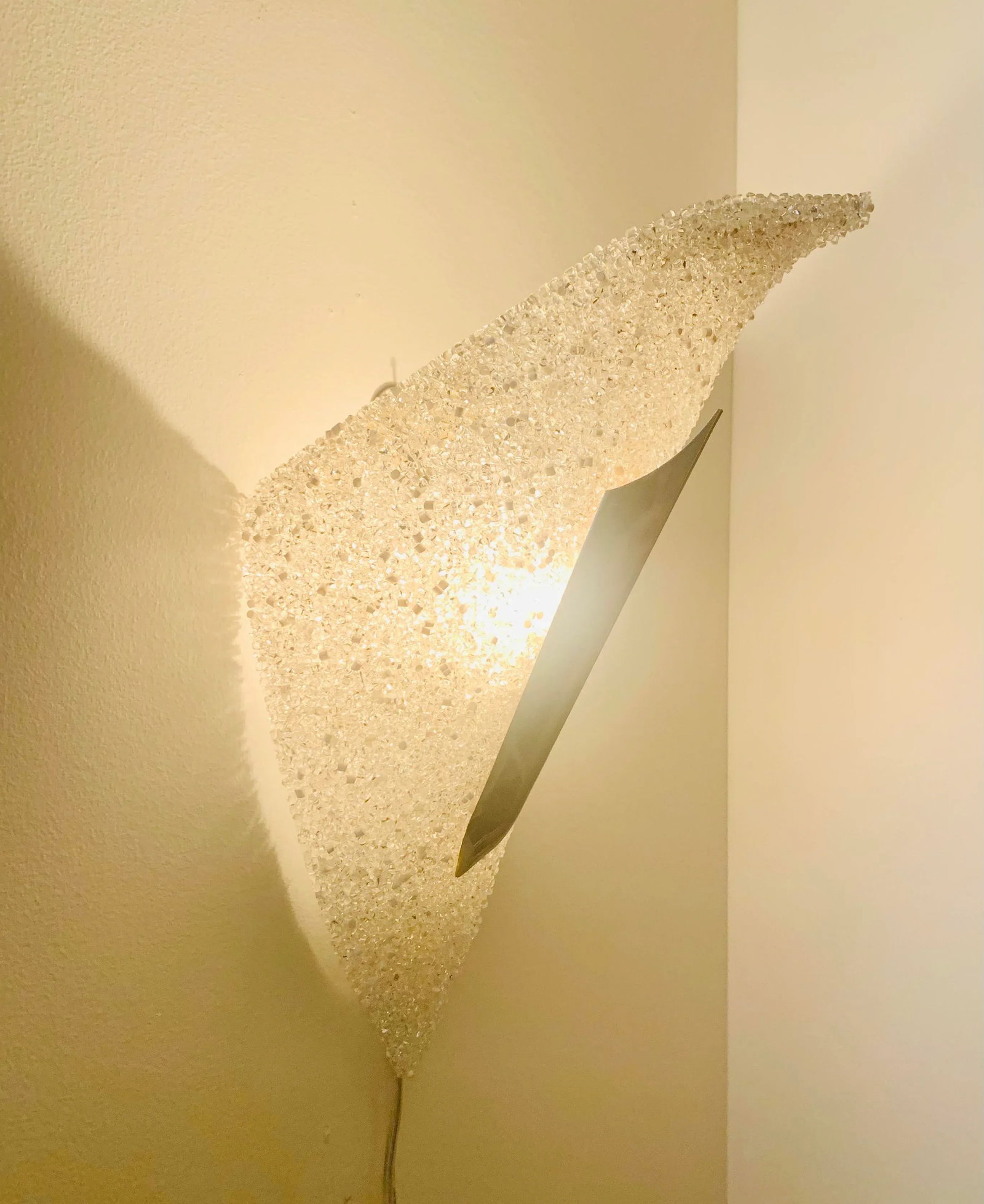 1960s French Resin Sconces - a Pair - 11