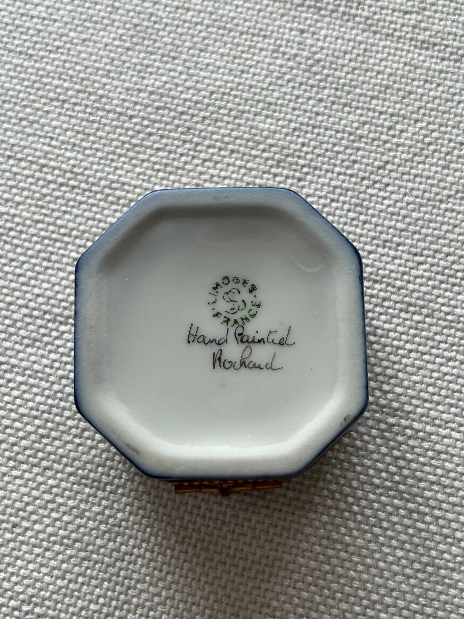 Early 20th Century Limoges Rochard Trinket Box - 2