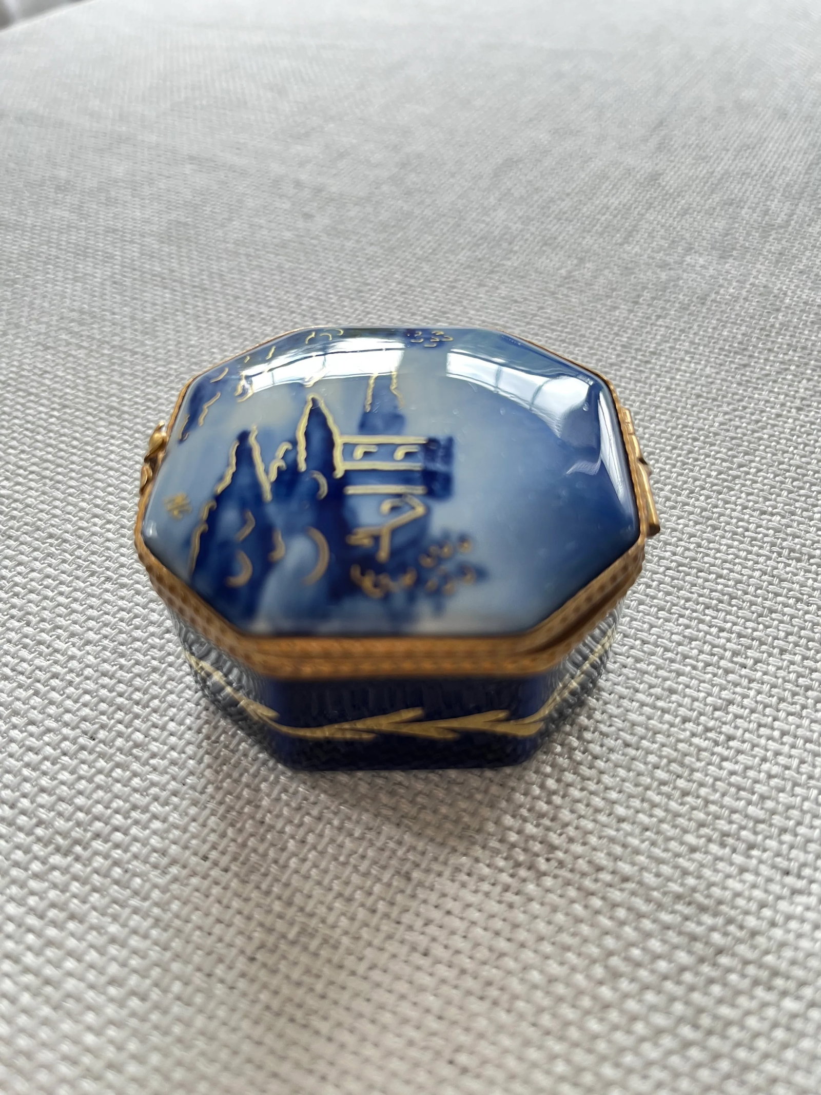 Early 20th Century Limoges Rochard Trinket Box - 4