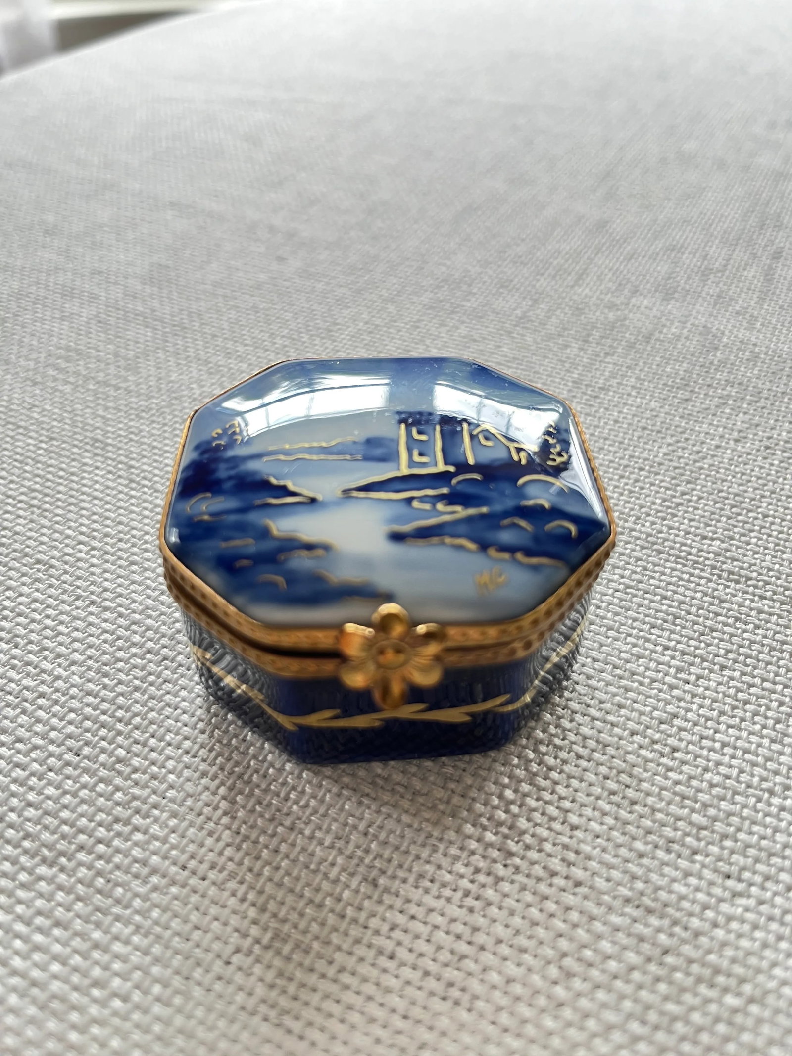 Early 20th Century Limoges Rochard Trinket Box - 6