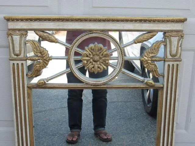 Neoclassical Style Italian Painted Mirror - 3