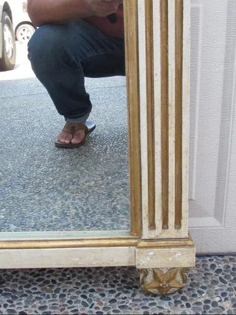 Neoclassical Style Italian Painted Mirror - 4