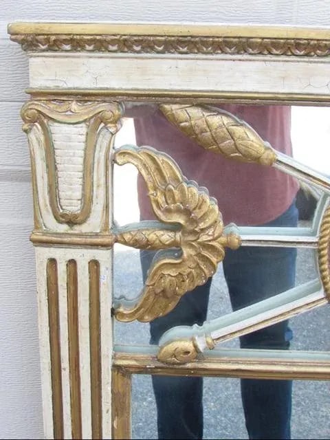 Neoclassical Style Italian Painted Mirror - 6
