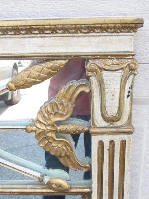 Neoclassical Style Italian Painted Mirror - 7