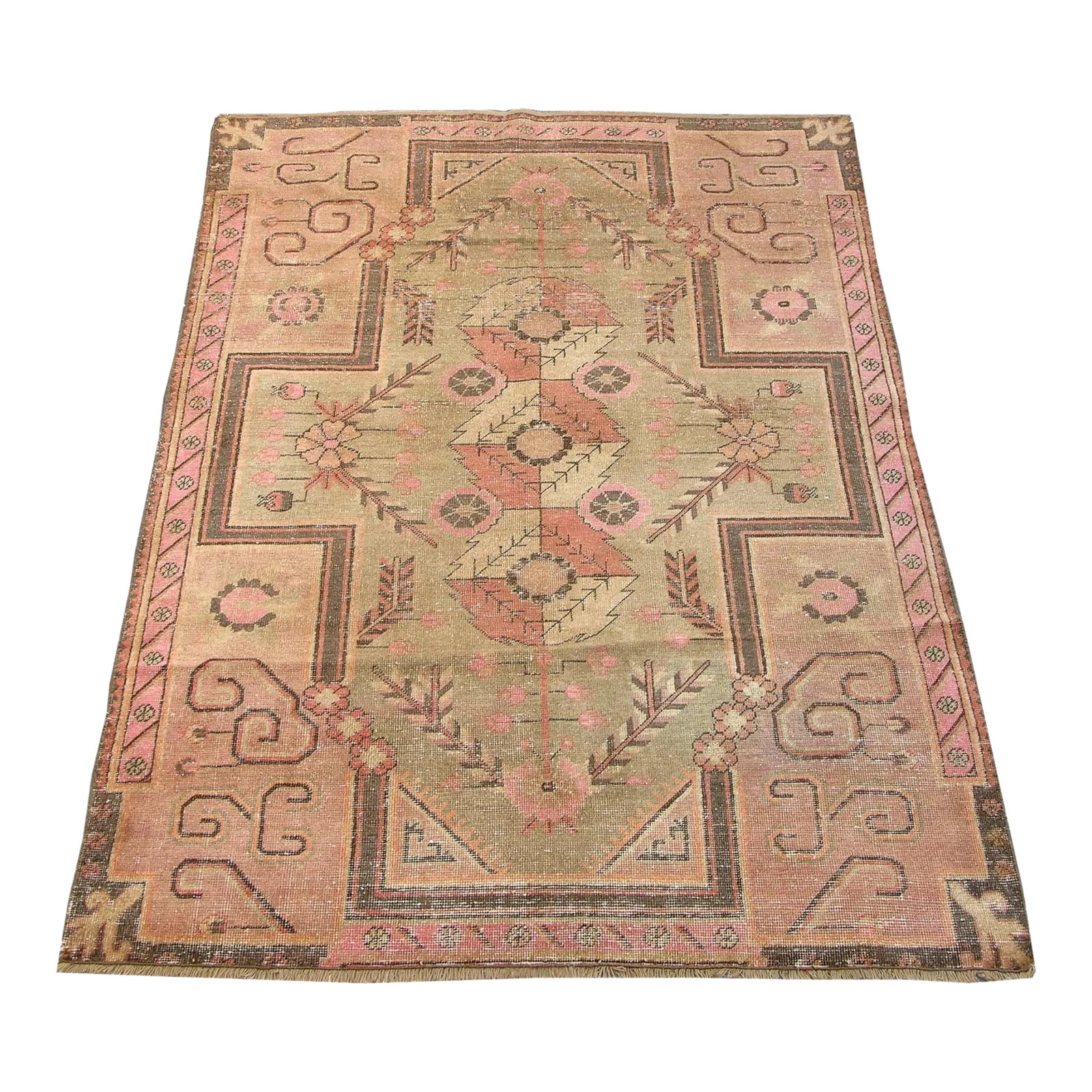 Late 19th Century Late-19th Century Khotan Samarkand Rug (1 of 5)
