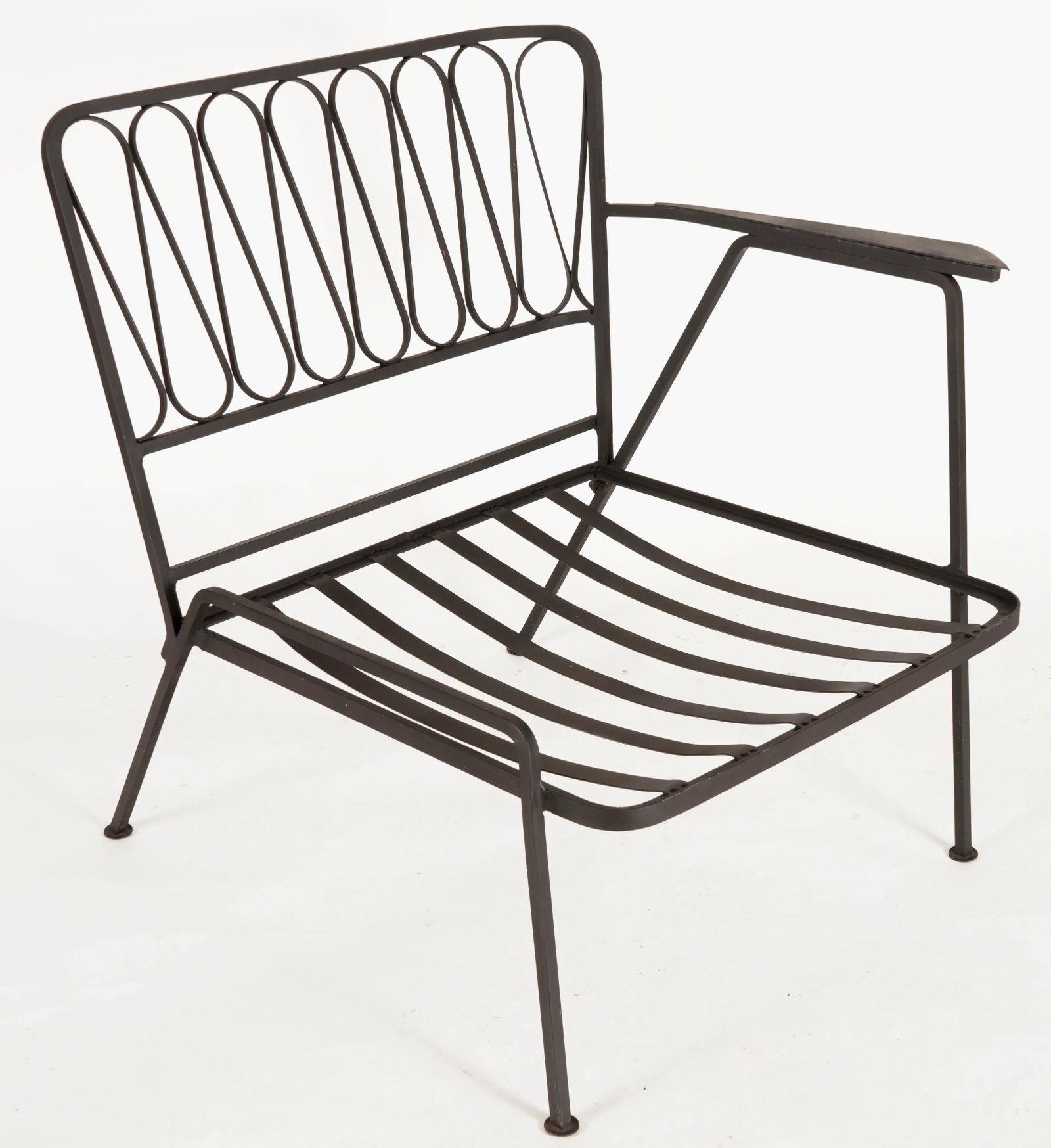 Vintage Maurizio Tempistini for Salterini "Ribbon" Arm Lounge Chairs -Set of 2 Unmarked - 10