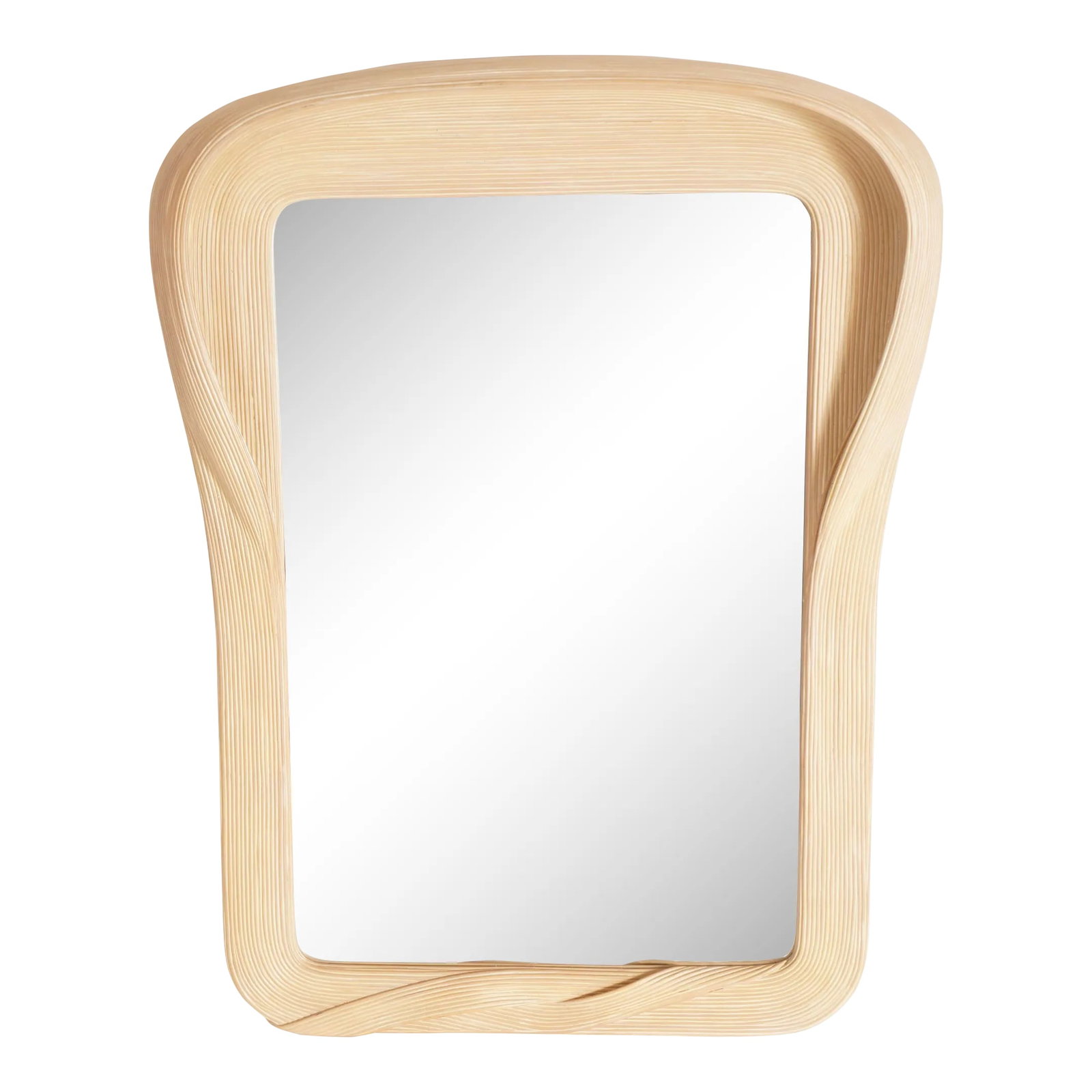Betty Cobonpue Scultura Rattan Wall Mirror (1 of 11)