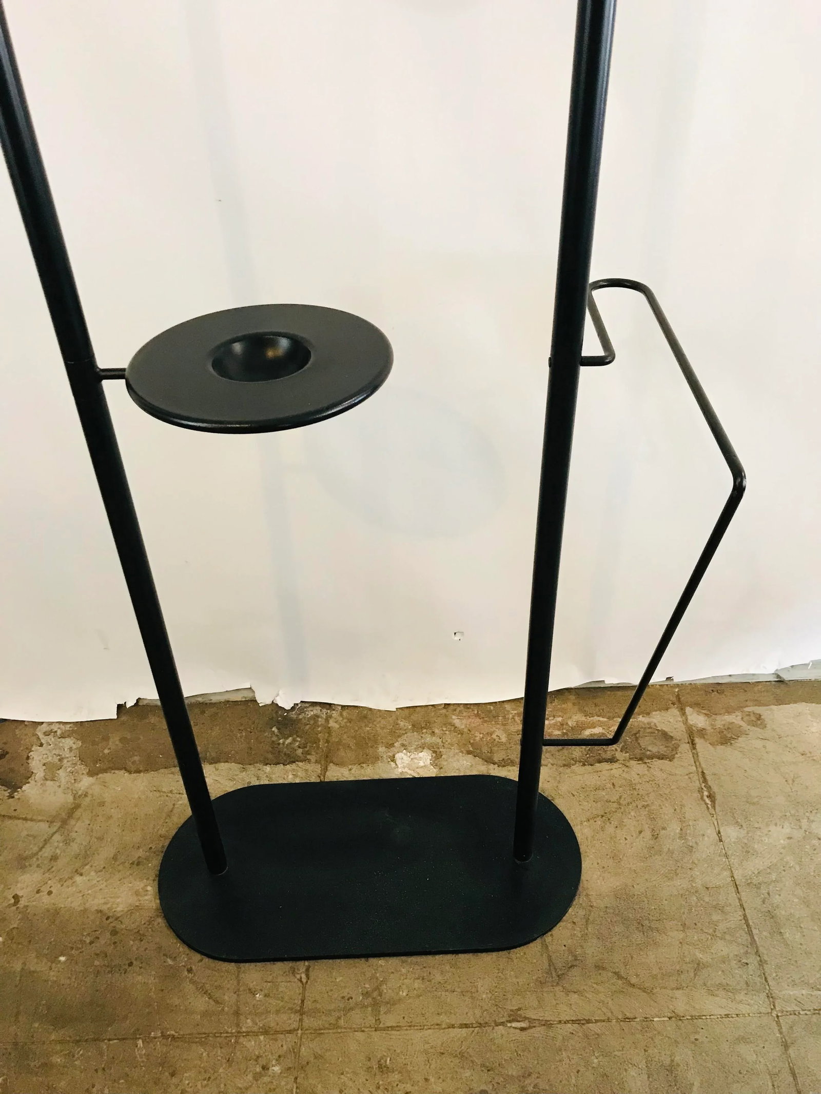 1980s Post Modern Emilio Nanni Musme Memphis Design Italian Fly Line Valet Mirror - 7