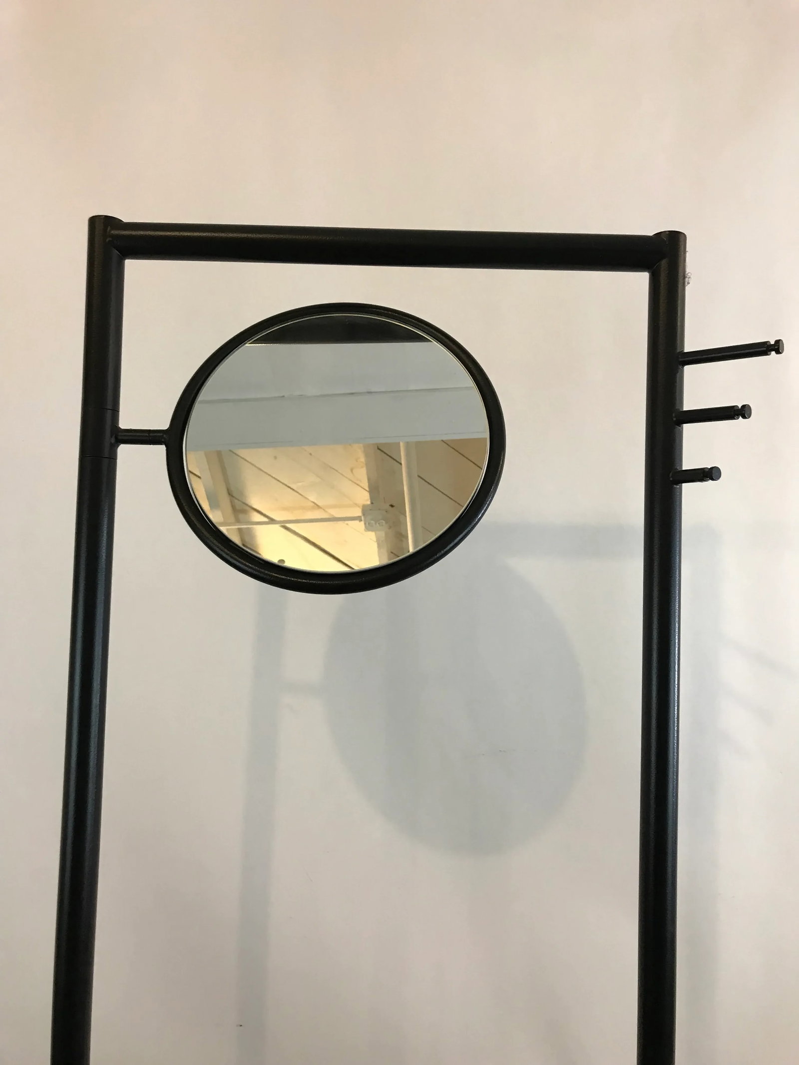 1980s Post Modern Emilio Nanni Musme Memphis Design Italian Fly Line Valet Mirror - 9