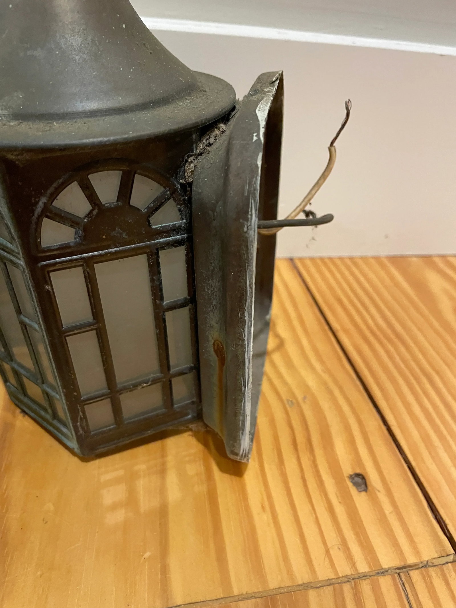 Vintage Copper Arts & Crafts Mission Sconces - a Pair - 10