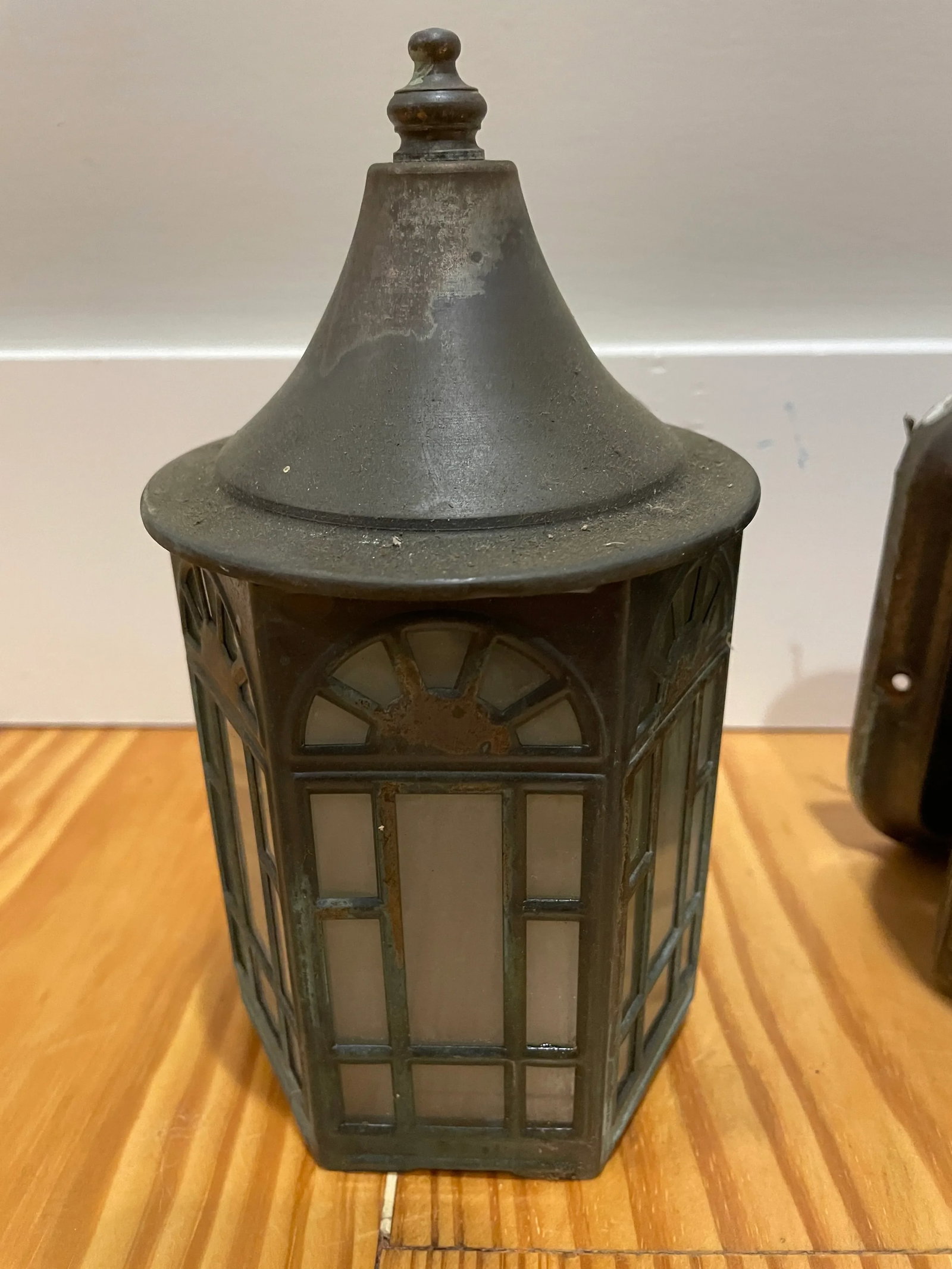 Vintage Copper Arts & Crafts Mission Sconces - a Pair - 2