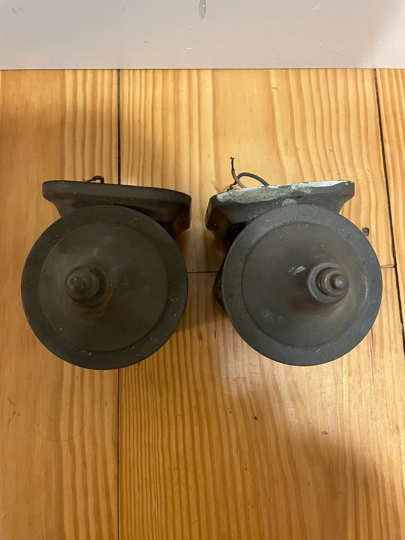 Vintage Copper Arts & Crafts Mission Sconces - a Pair - 4