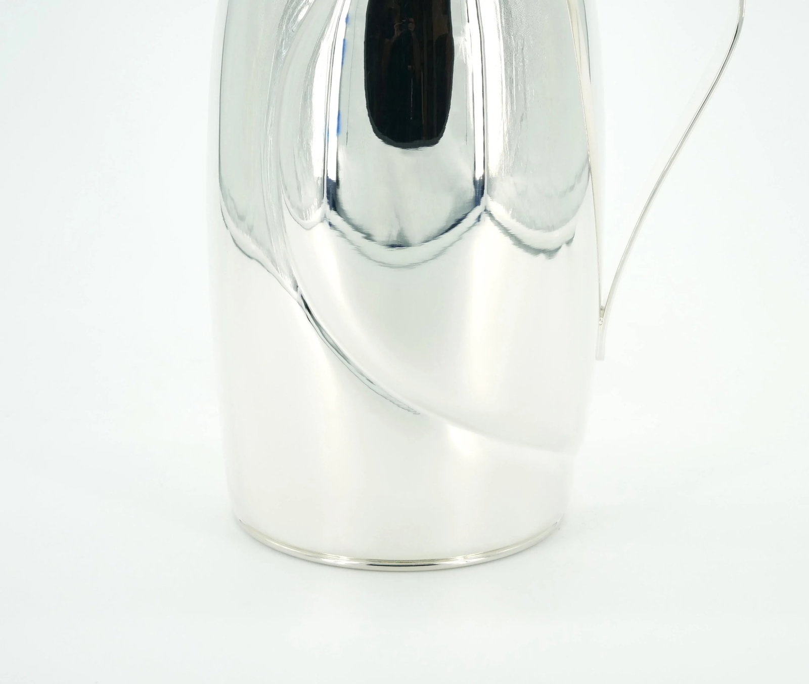 Italian Silver Plated Exterior Insulated Interior Hot / Cold Thermos - 7