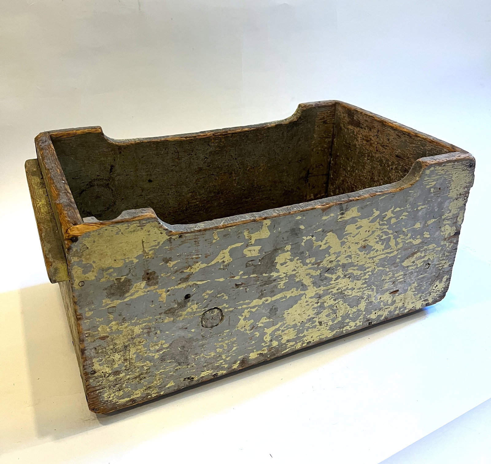 Vintage Distressed Wooden Box - 3