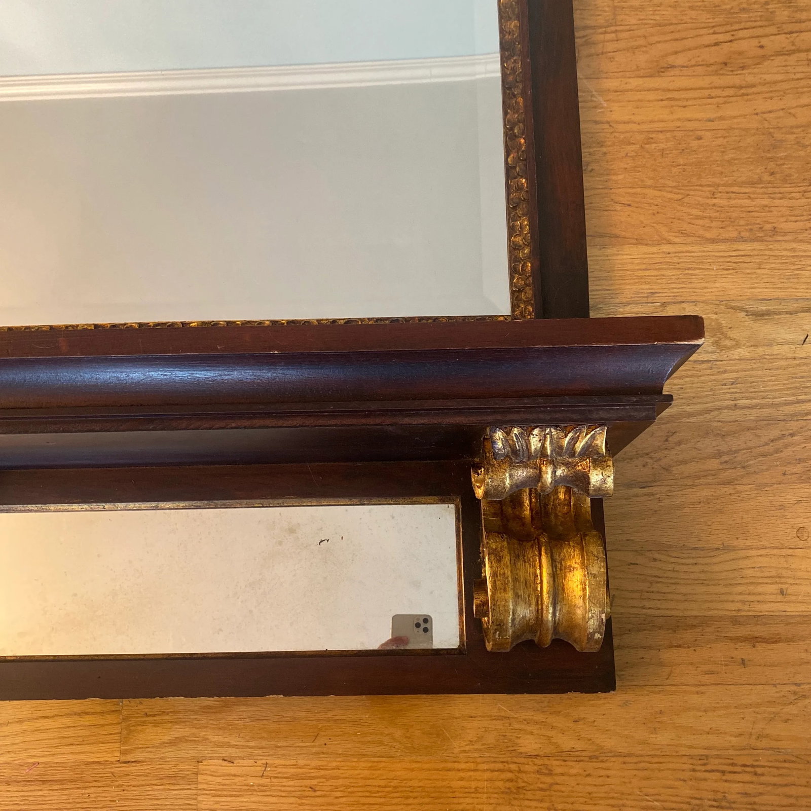 Late 20th Century Labarge Louis XVI Trumeau Mirror - 2