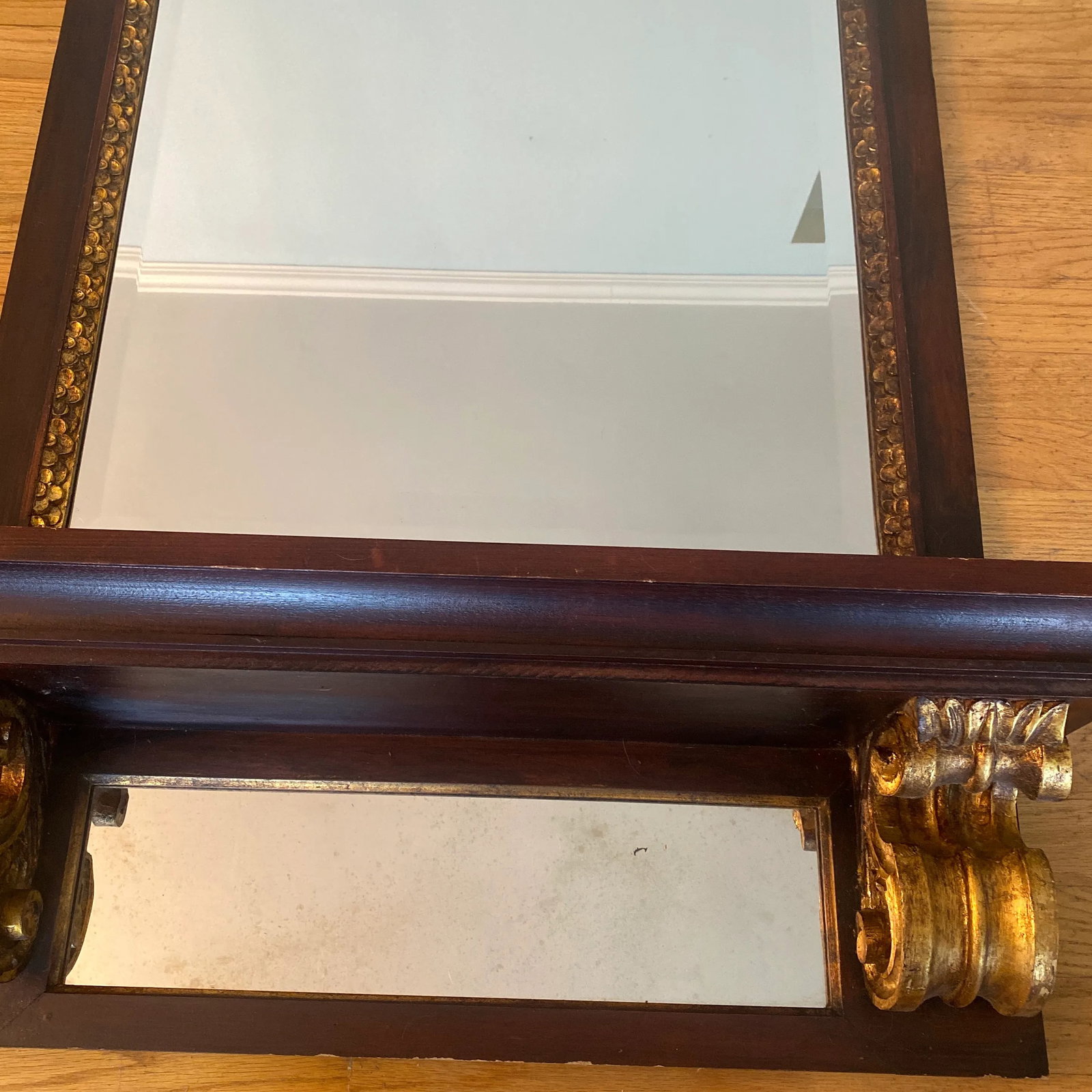Late 20th Century Labarge Louis XVI Trumeau Mirror - 3