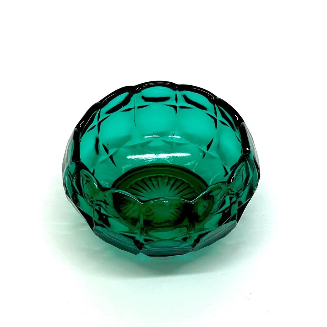 Emerald Green Fluted Glass Bowl Curation, Ft. Villeroy & Boch - Group of 3 - 10