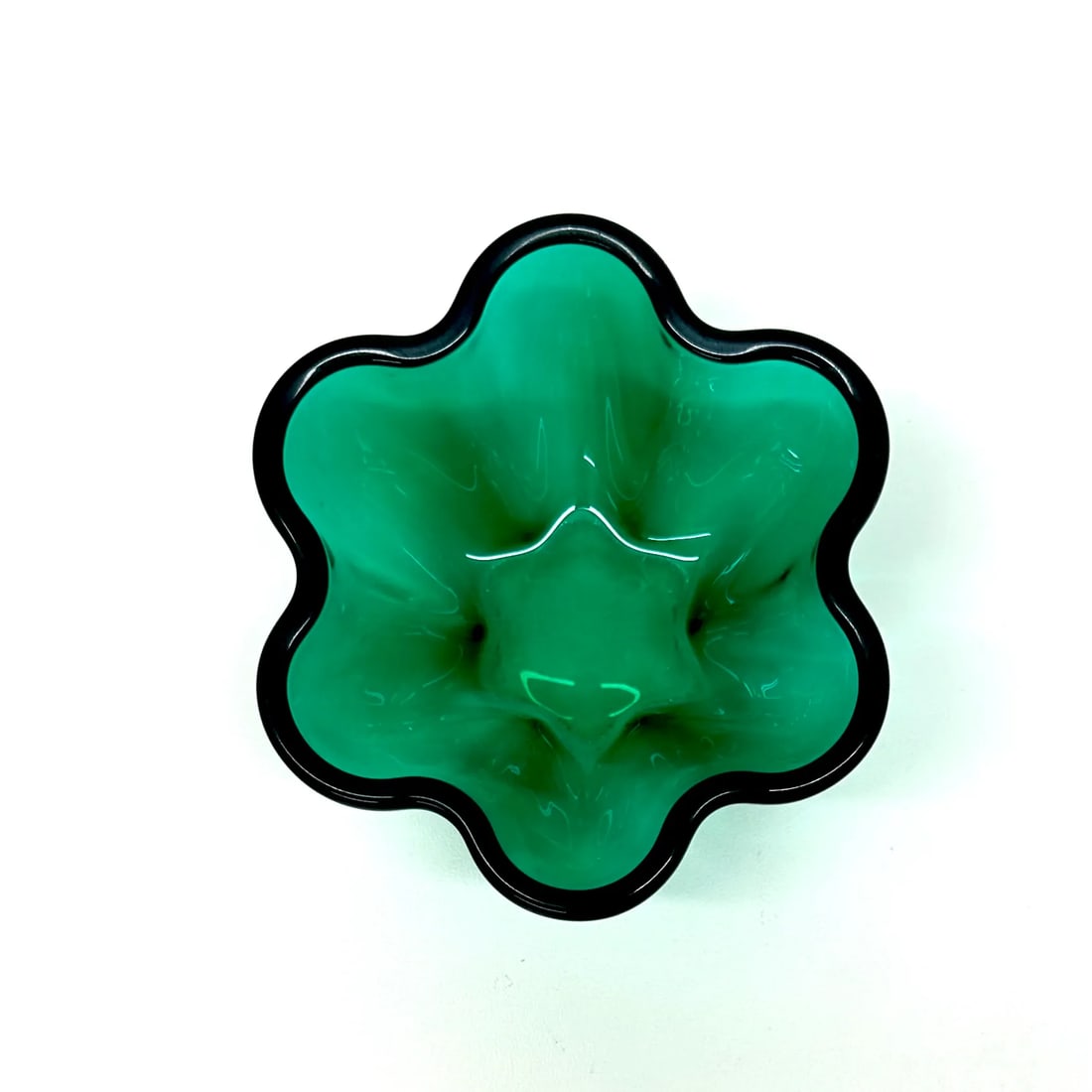 Emerald Green Fluted Glass Bowl Curation, Ft. Villeroy & Boch - Group of 3 - 8