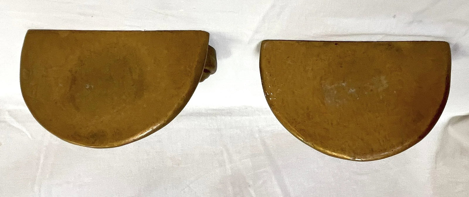 Mid 20th Century Rose Bouquet Wood Wall Brackets- a Pair - 8