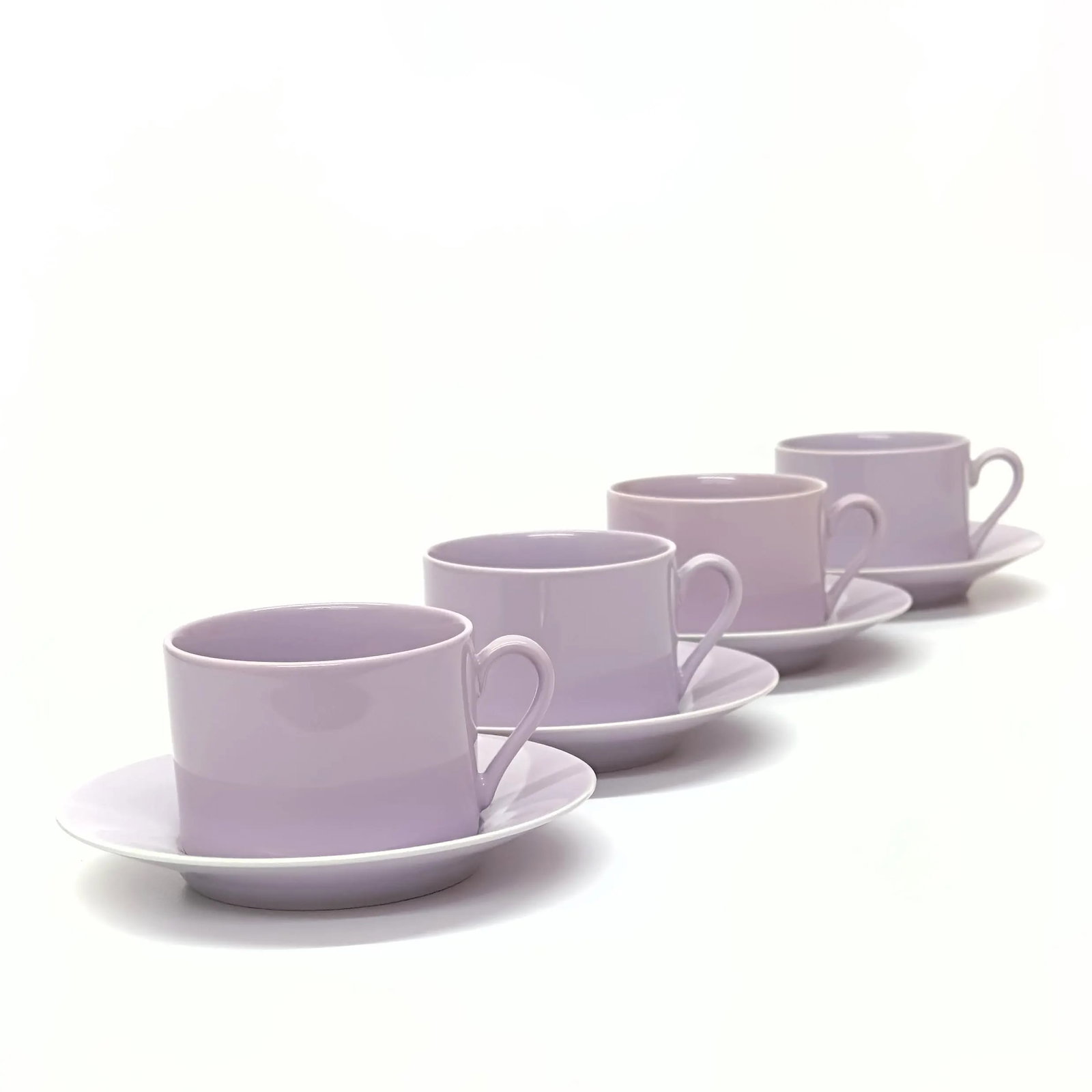 1980s Fitz and Floyd Coffee Cups and Saucers Set- 16 Pieces - 2