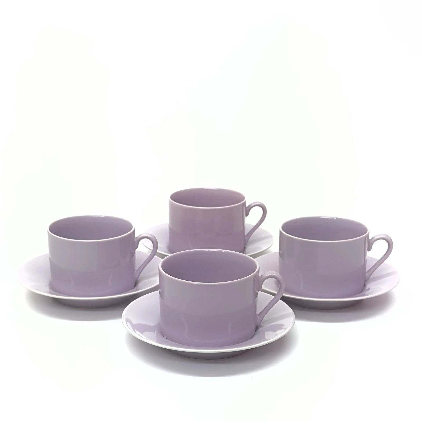 1980s Fitz and Floyd Coffee Cups and Saucers Set- 16 Pieces - 3