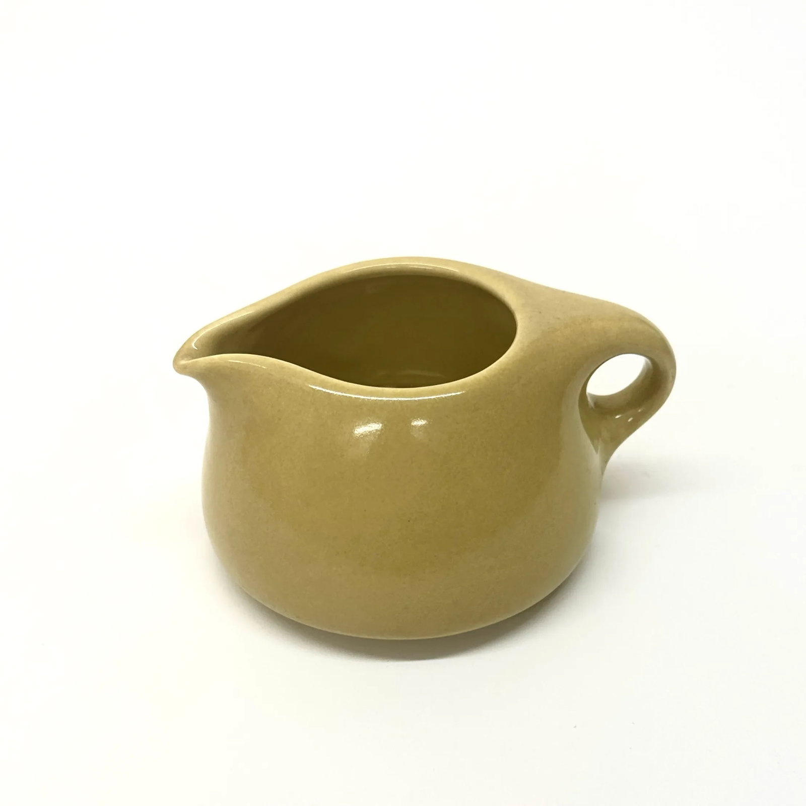 Mid 20th Century Eclectic Mixed Greens Ceramic Pitcher Curation - Group of 3 - 7