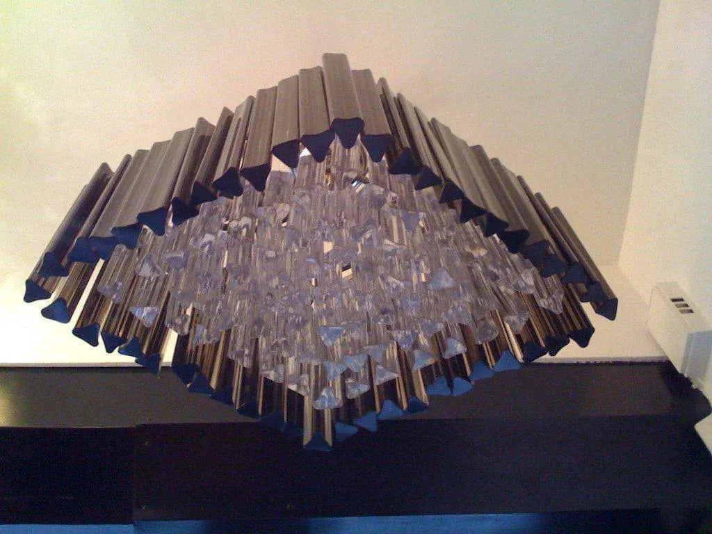 1960s Venetian Prism Chandelier - 8