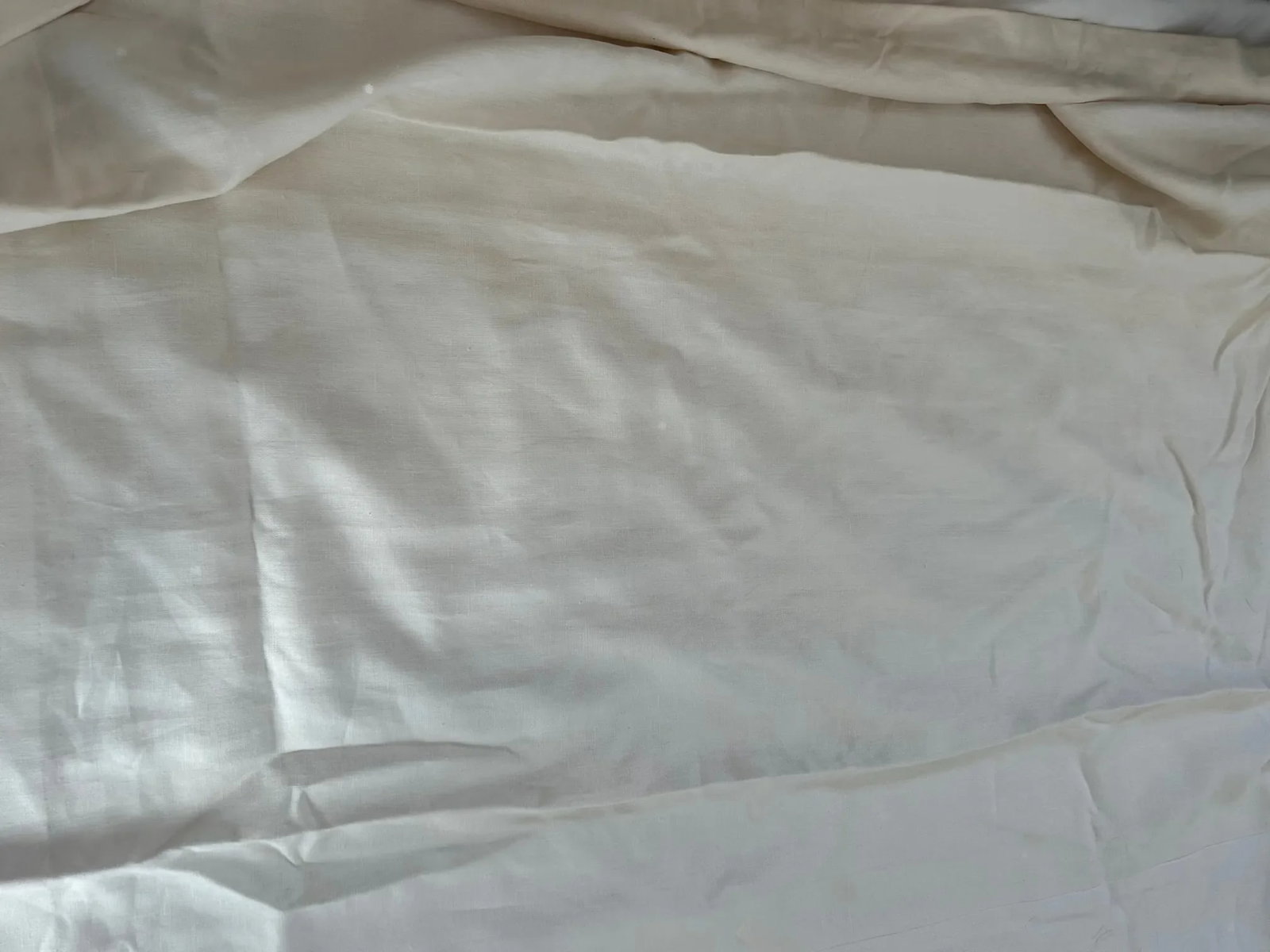 White Duralee Pinch Pleat Curtain Drapes - Pair of 2 - 8