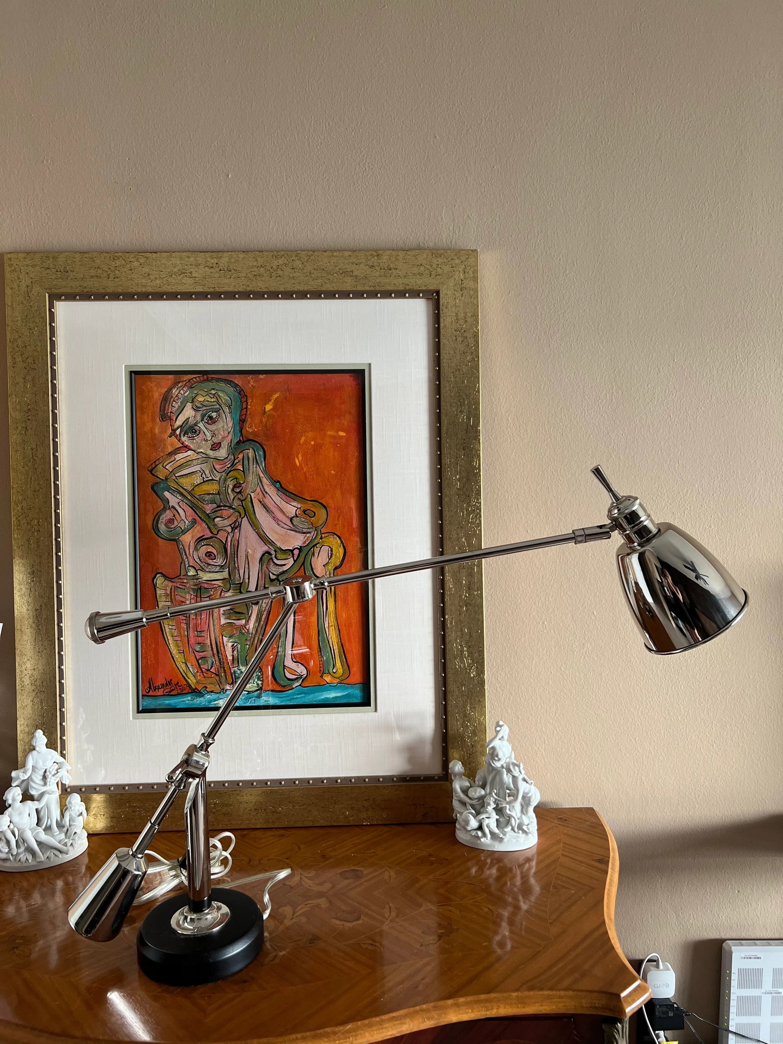 Set of 2 Ethan Allen Desk Lamps - 2