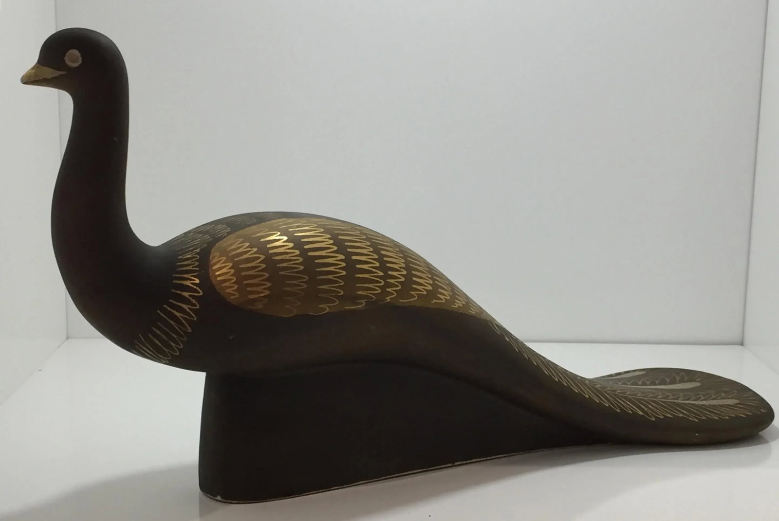 Waylande Gregory Art Deco Ceramic Swan - 6
