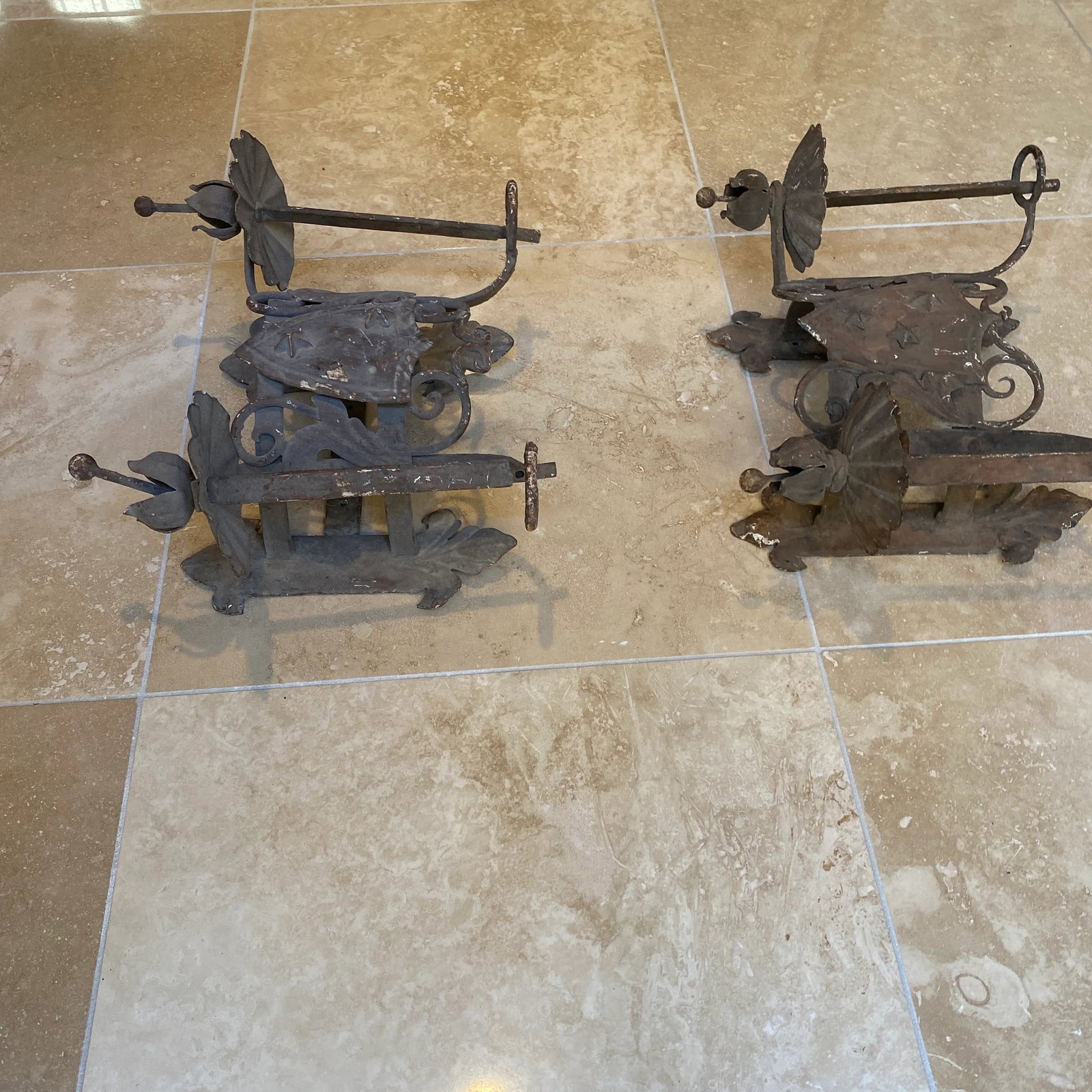 Pair of Antique Wall Sconces - 5