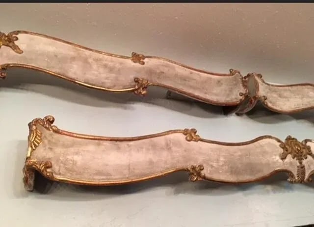 Trio of 19th Century French Chateau Valances - 2