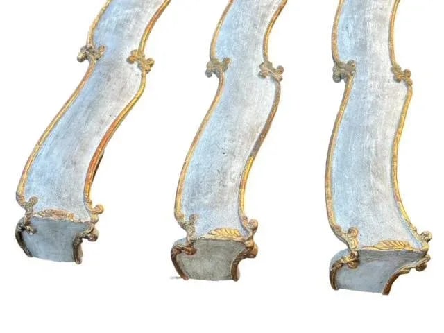 Trio of 19th Century French Chateau Valances - 5