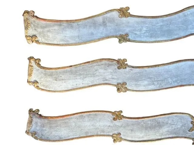 Trio of 19th Century French Chateau Valances - 9