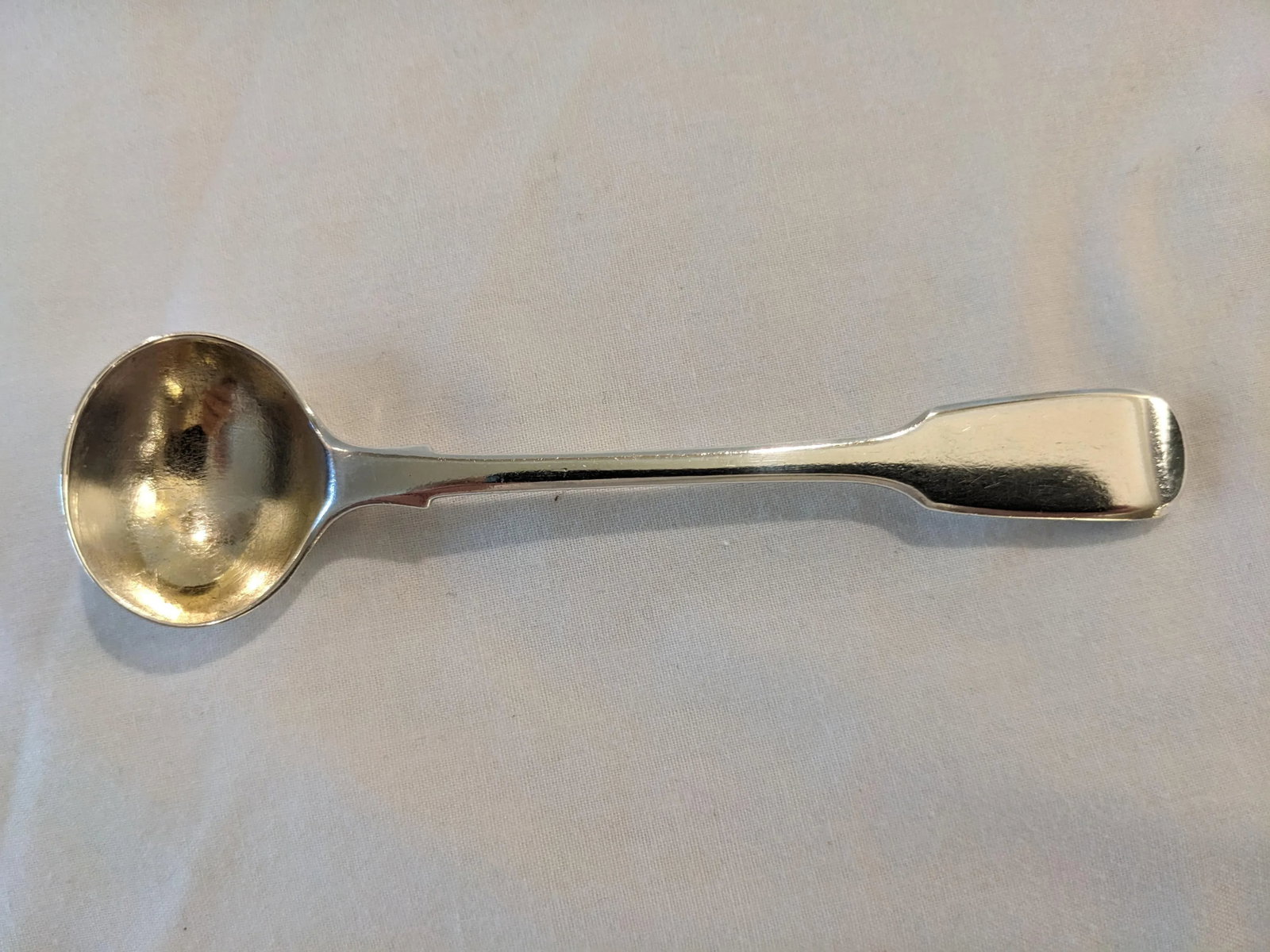 London Antique Sterling Silver Filigree Mustard Pot With Spoon, No Monograms - 9